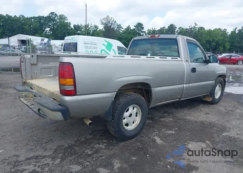 2000 GMC Sierra 1500 Sl из США, поврежденный, VIN 1GTEC14W4YE129648